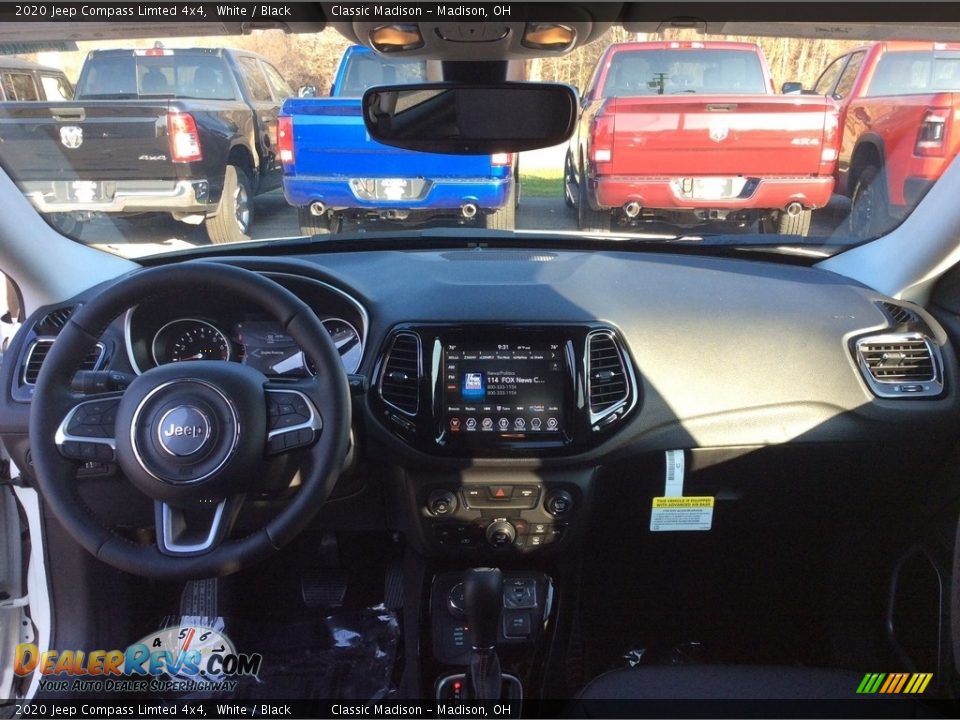 2020 Jeep Compass Limted 4x4 White / Black Photo #12