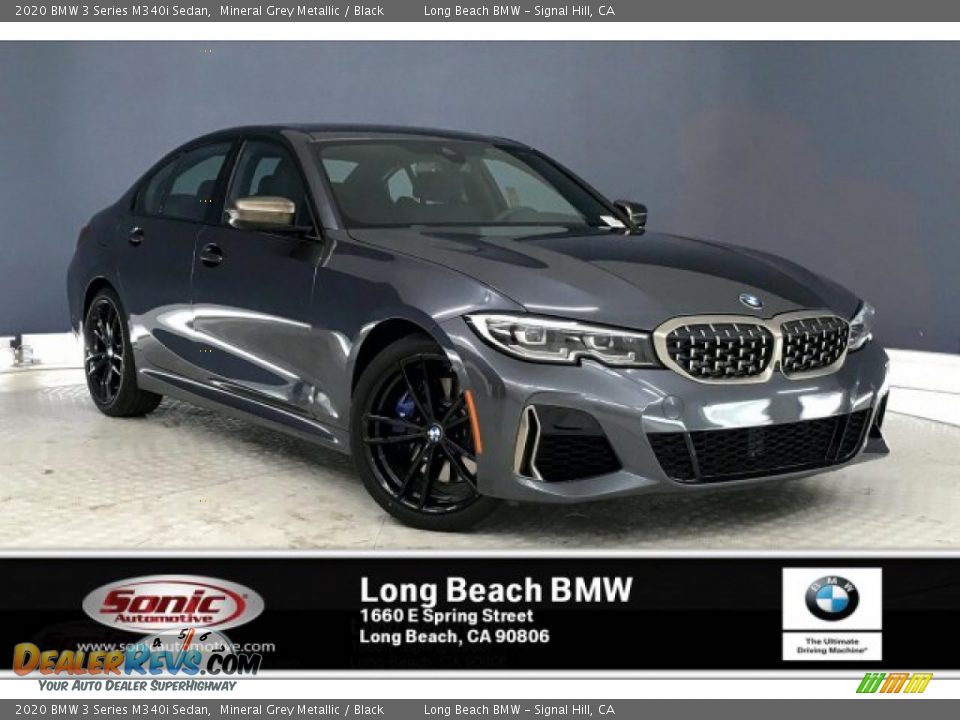 2020 BMW 3 Series M340i Sedan Mineral Grey Metallic / Black Photo #1