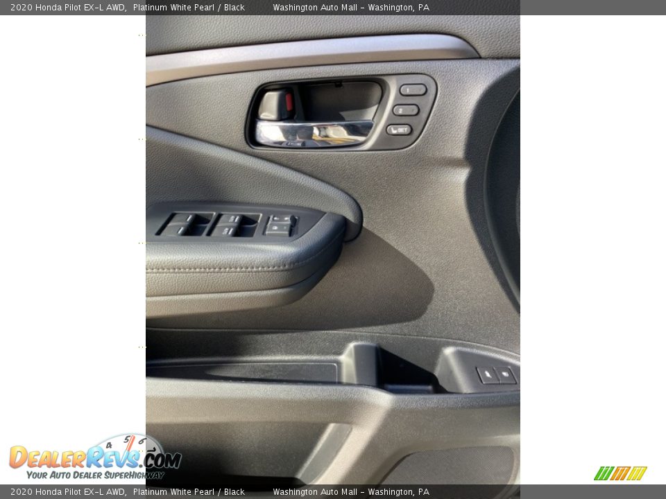 2020 Honda Pilot EX-L AWD Platinum White Pearl / Black Photo #11