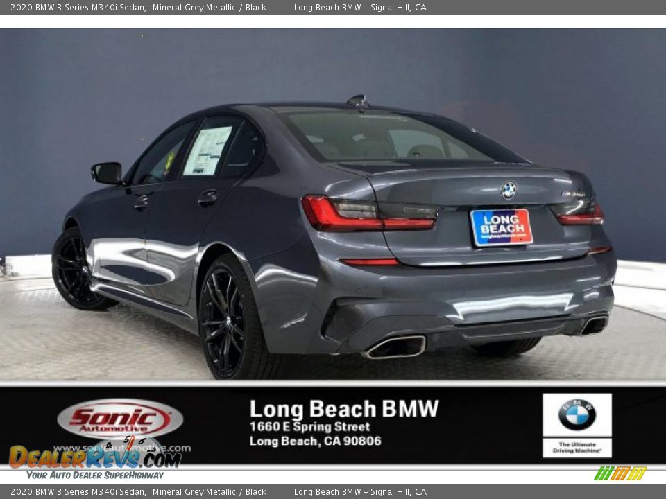 2020 BMW 3 Series M340i Sedan Mineral Grey Metallic / Black Photo #2
