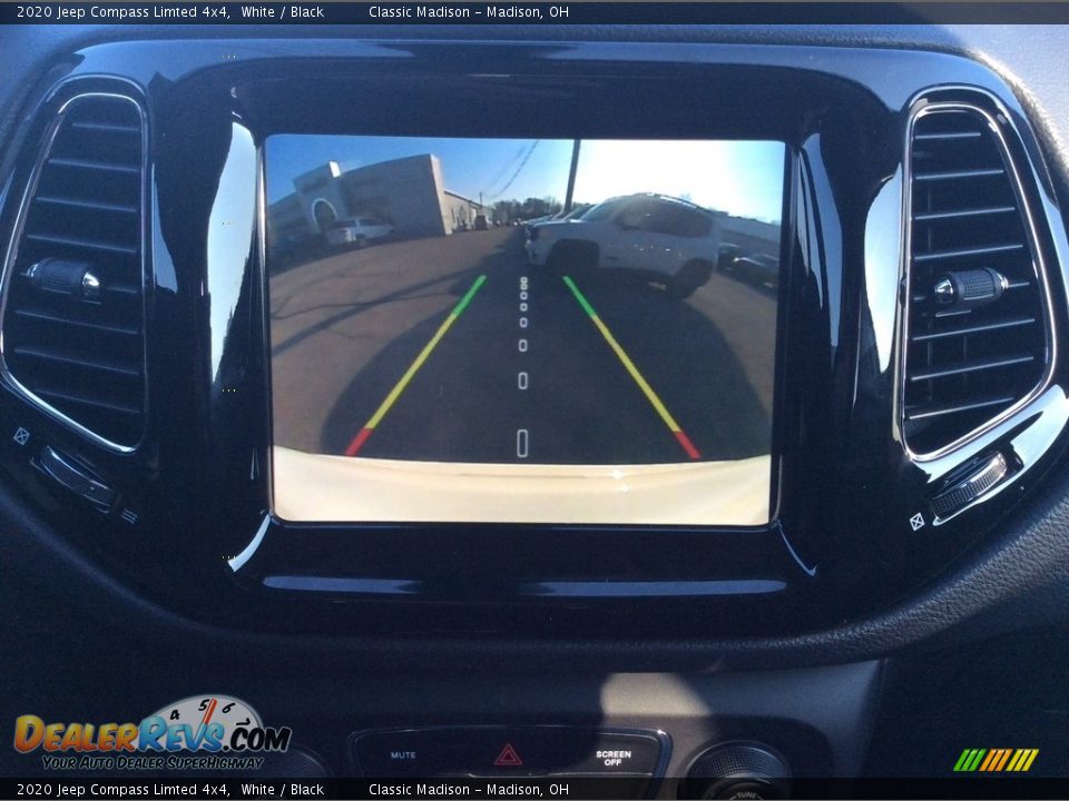 2020 Jeep Compass Limted 4x4 White / Black Photo #15