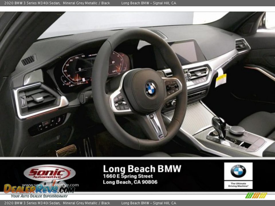 2020 BMW 3 Series M340i Sedan Mineral Grey Metallic / Black Photo #4