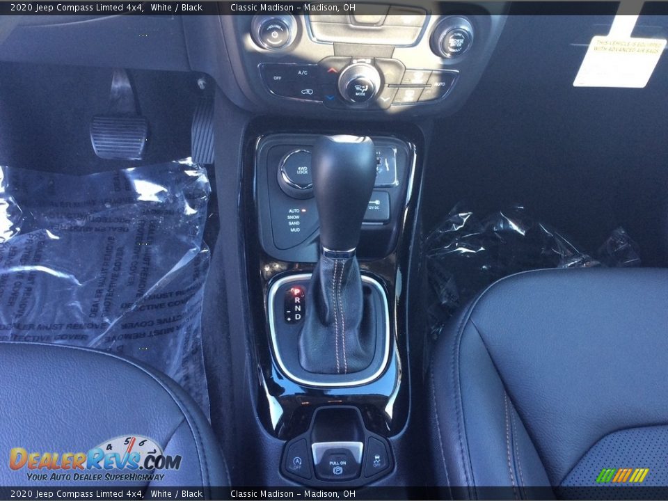 2020 Jeep Compass Limted 4x4 White / Black Photo #16