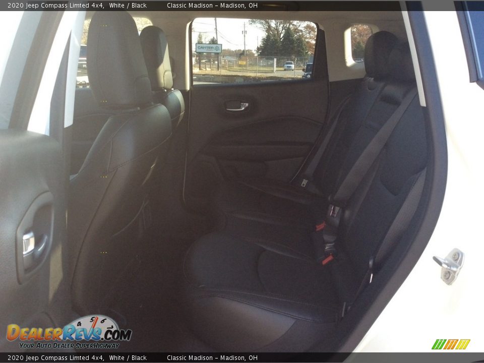 2020 Jeep Compass Limted 4x4 White / Black Photo #17