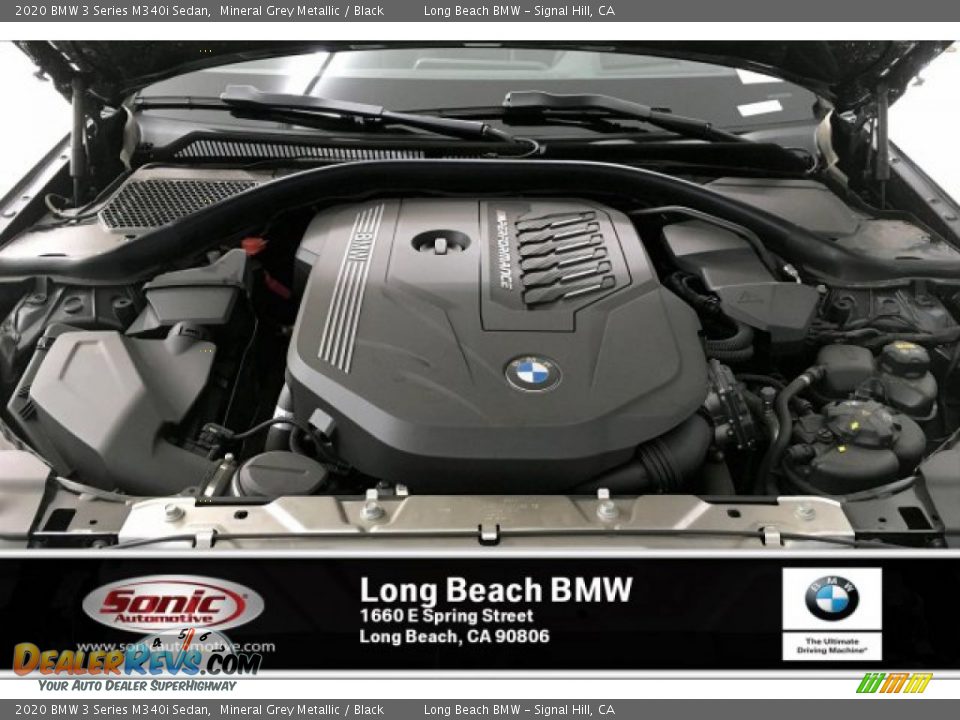 2020 BMW 3 Series M340i Sedan Mineral Grey Metallic / Black Photo #8
