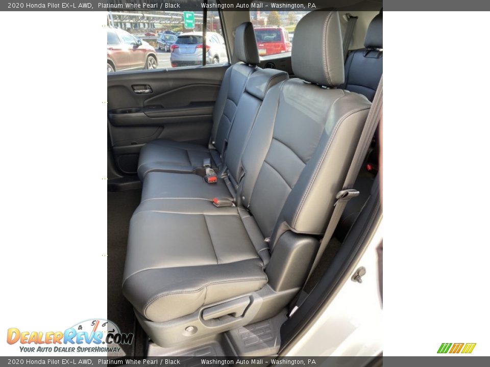 2020 Honda Pilot EX-L AWD Platinum White Pearl / Black Photo #19