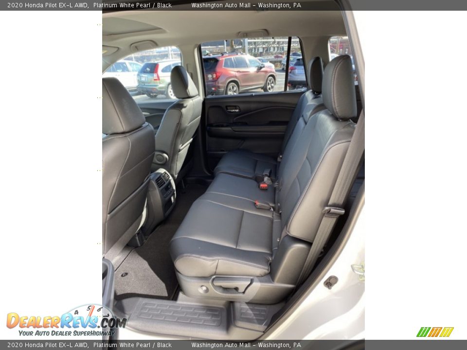 2020 Honda Pilot EX-L AWD Platinum White Pearl / Black Photo #20