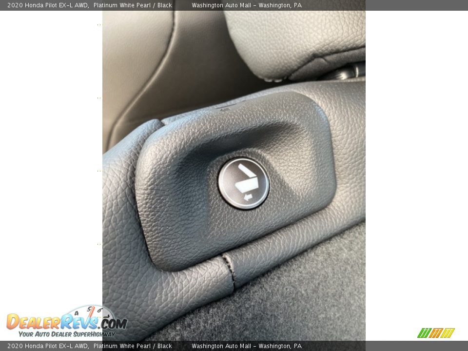 2020 Honda Pilot EX-L AWD Platinum White Pearl / Black Photo #21