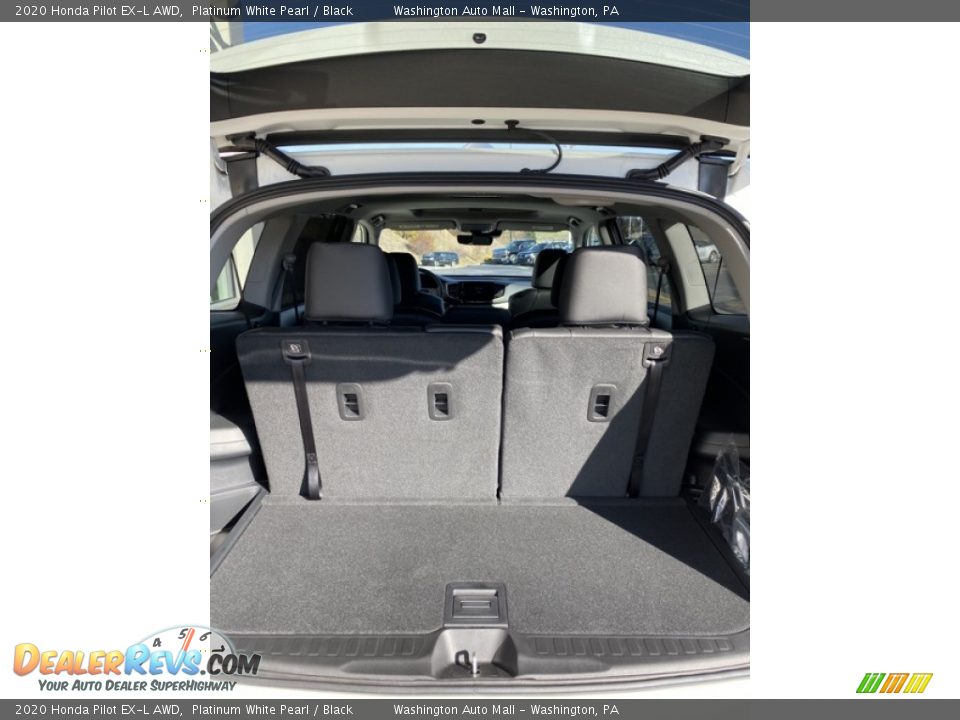 2020 Honda Pilot EX-L AWD Platinum White Pearl / Black Photo #24
