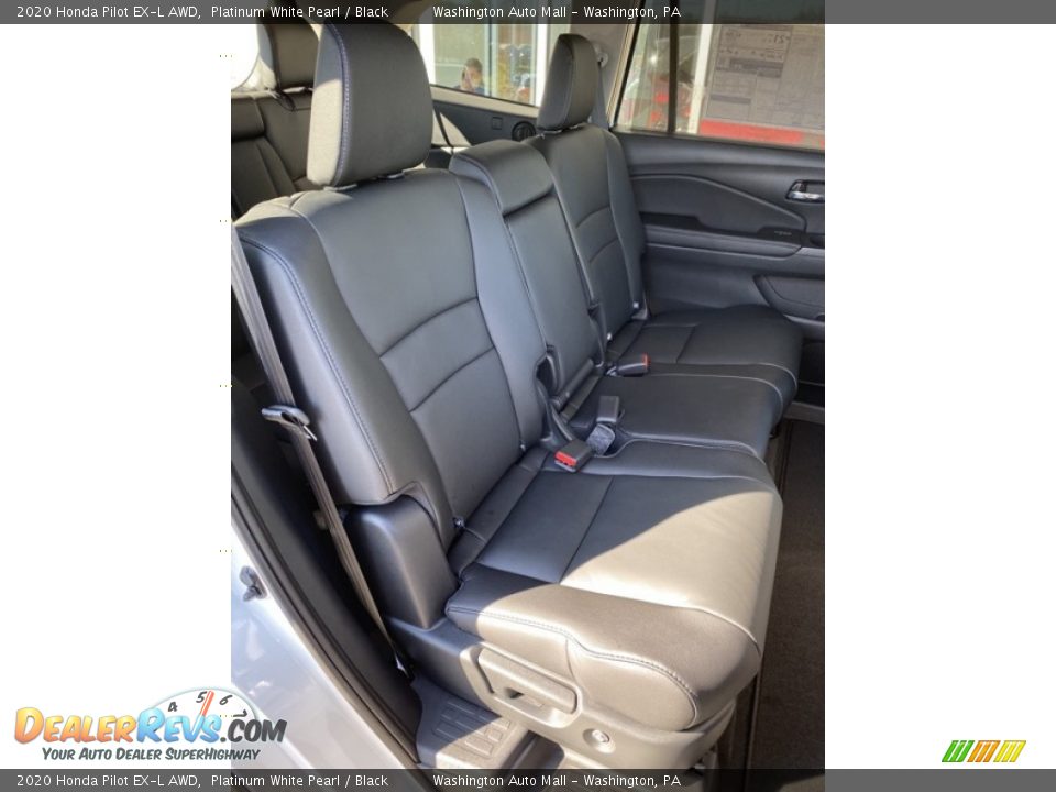 2020 Honda Pilot EX-L AWD Platinum White Pearl / Black Photo #28