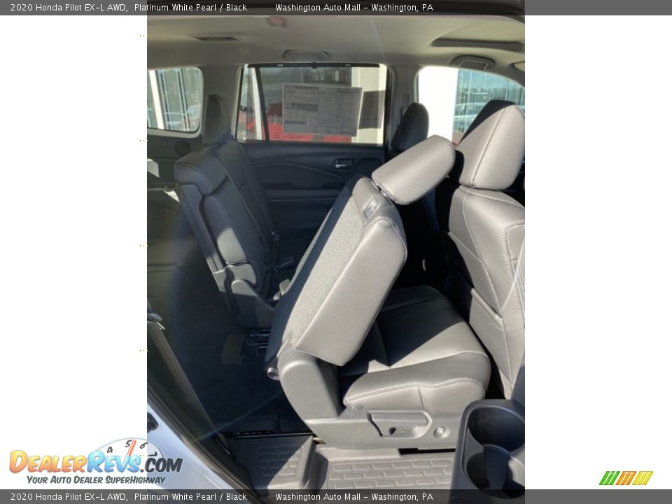 2020 Honda Pilot EX-L AWD Platinum White Pearl / Black Photo #29