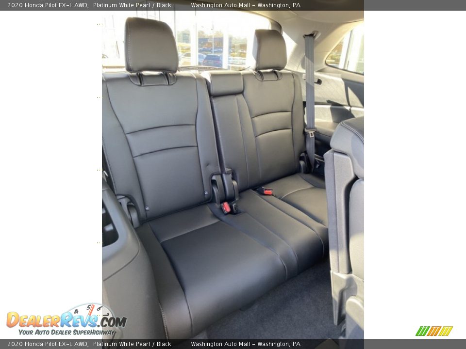 2020 Honda Pilot EX-L AWD Platinum White Pearl / Black Photo #30