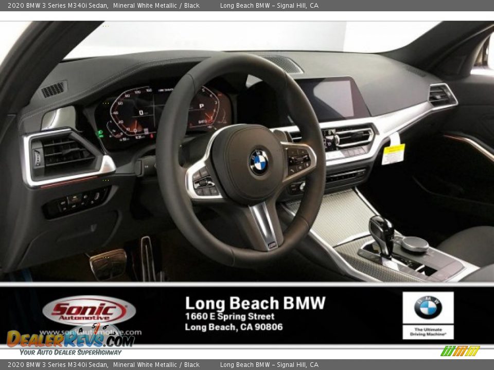 2020 BMW 3 Series M340i Sedan Mineral White Metallic / Black Photo #4