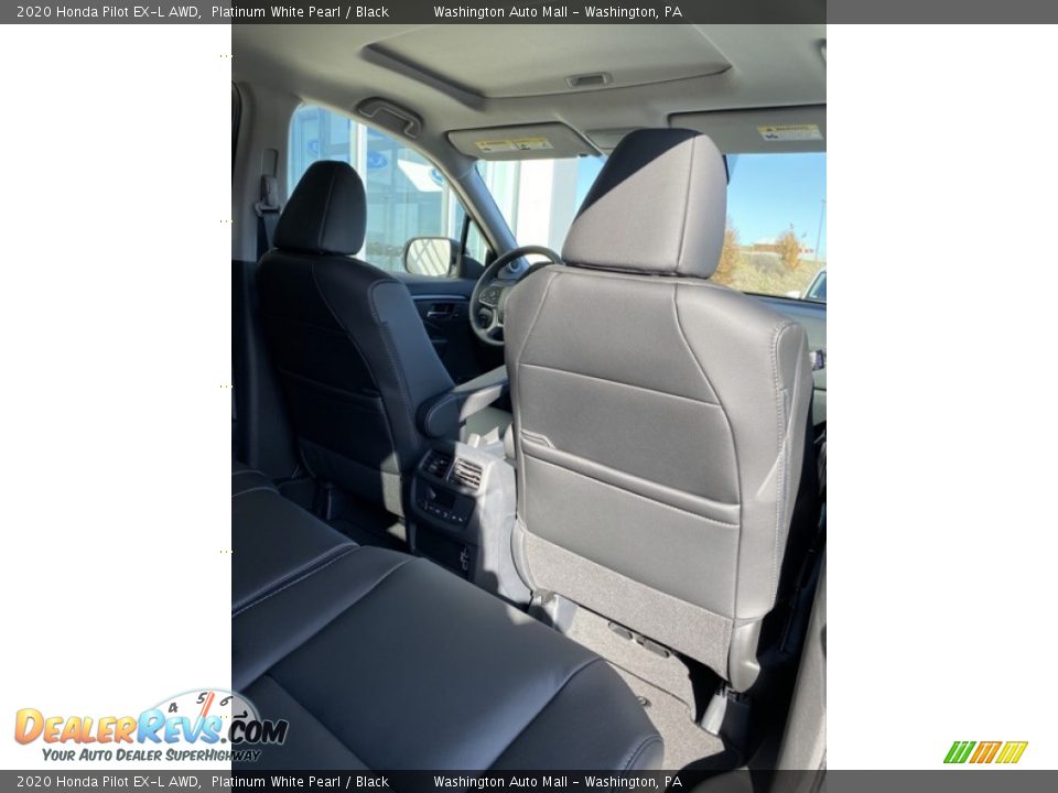 2020 Honda Pilot EX-L AWD Platinum White Pearl / Black Photo #31