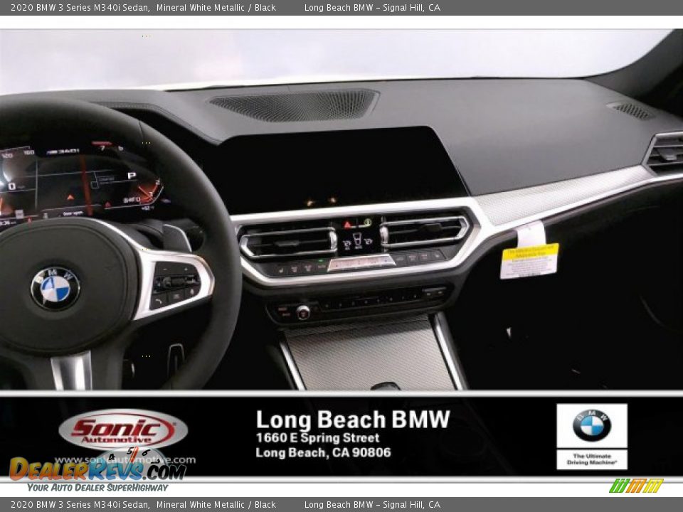 2020 BMW 3 Series M340i Sedan Mineral White Metallic / Black Photo #5