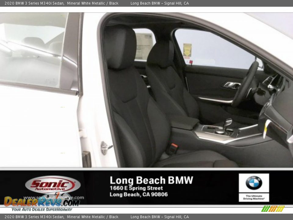 2020 BMW 3 Series M340i Sedan Mineral White Metallic / Black Photo #7