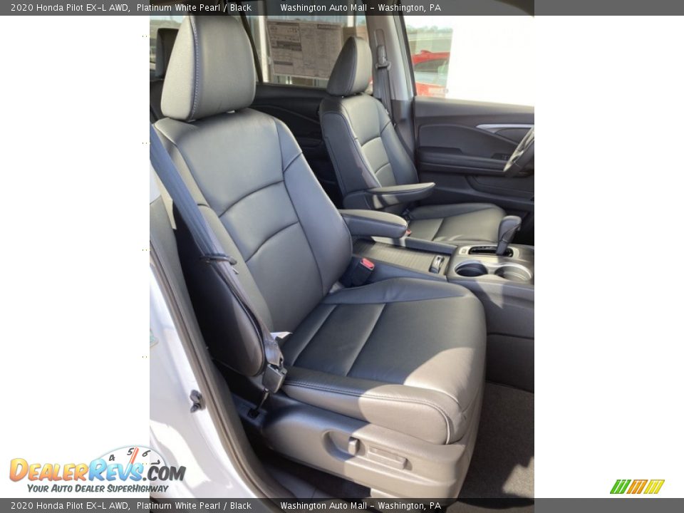 2020 Honda Pilot EX-L AWD Platinum White Pearl / Black Photo #33