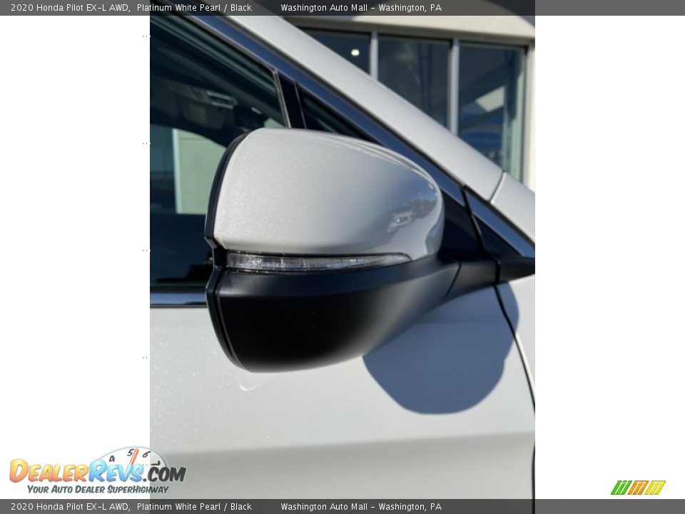 2020 Honda Pilot EX-L AWD Platinum White Pearl / Black Photo #35