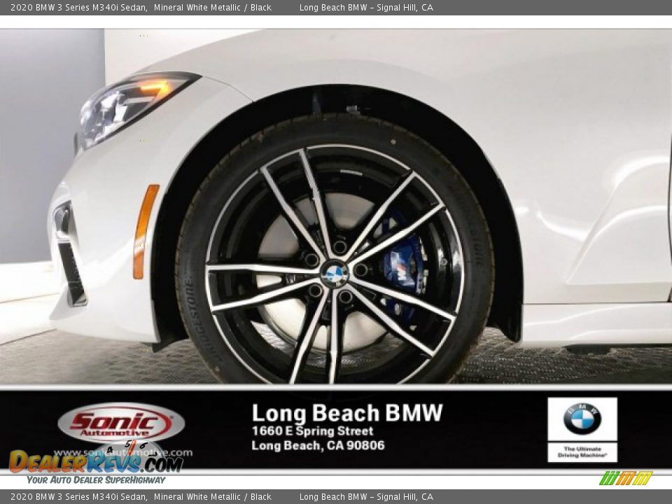 2020 BMW 3 Series M340i Sedan Mineral White Metallic / Black Photo #9