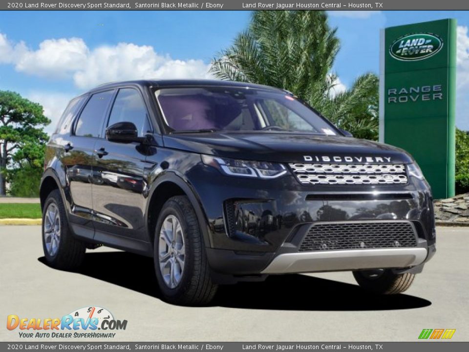 2020 Land Rover Discovery Sport Standard Santorini Black Metallic / Ebony Photo #2