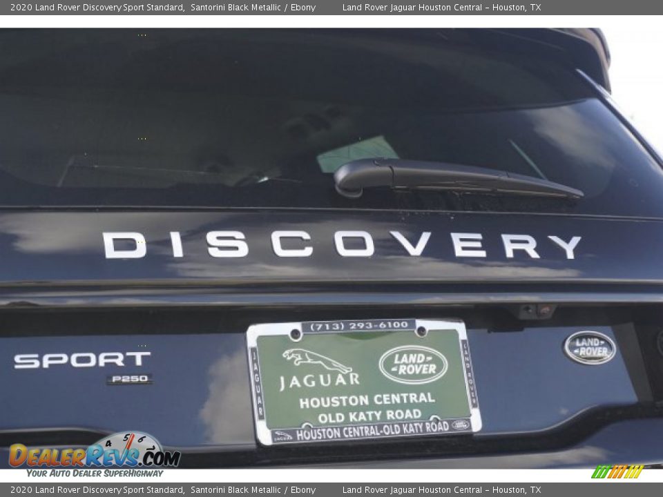 2020 Land Rover Discovery Sport Standard Santorini Black Metallic / Ebony Photo #9