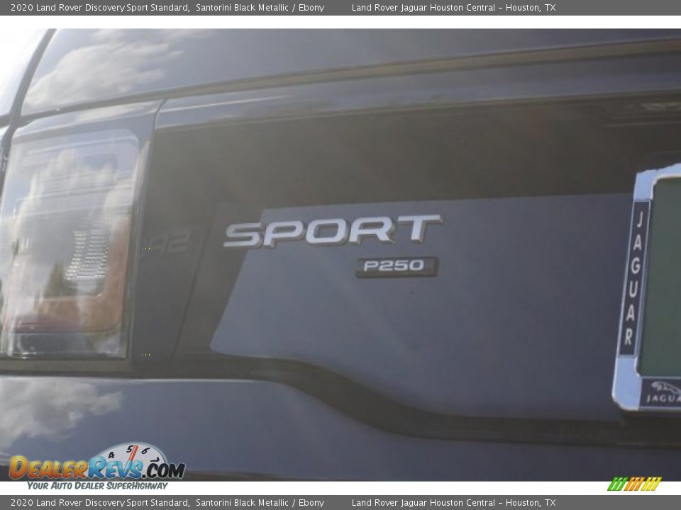 2020 Land Rover Discovery Sport Standard Santorini Black Metallic / Ebony Photo #10