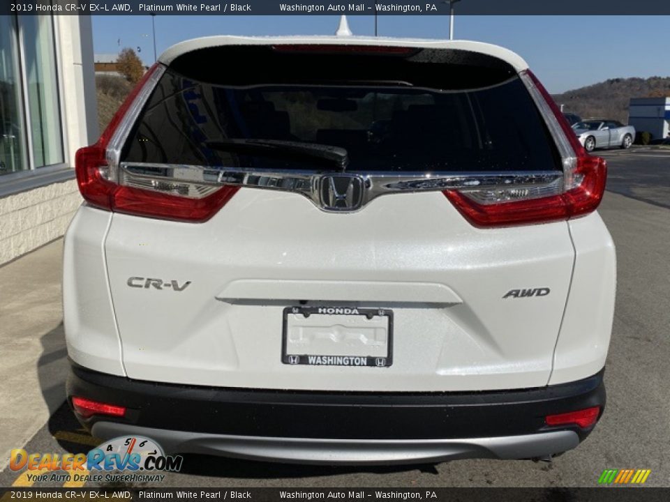 2019 Honda CR-V EX-L AWD Platinum White Pearl / Black Photo #6