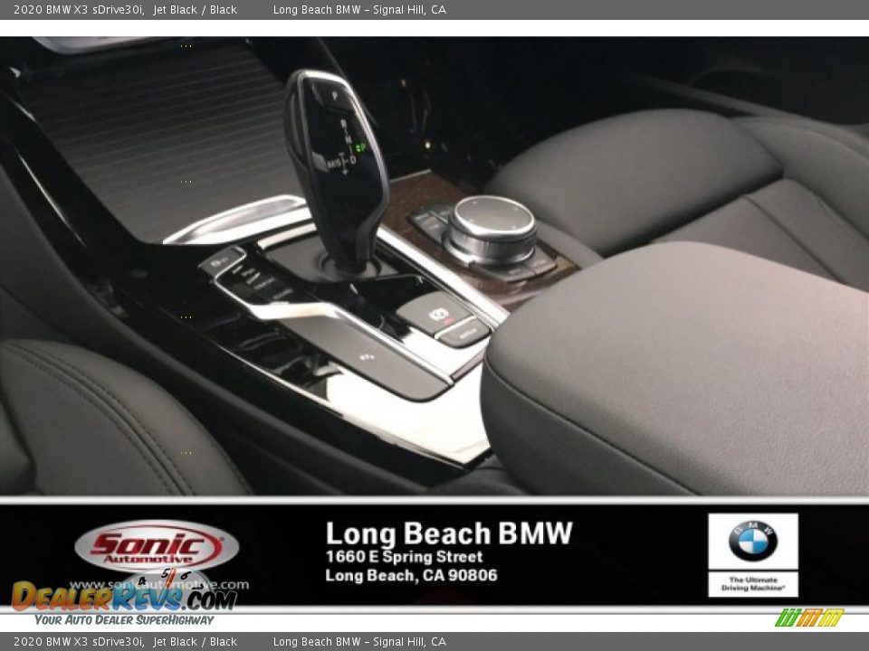 2020 BMW X3 sDrive30i Jet Black / Black Photo #6