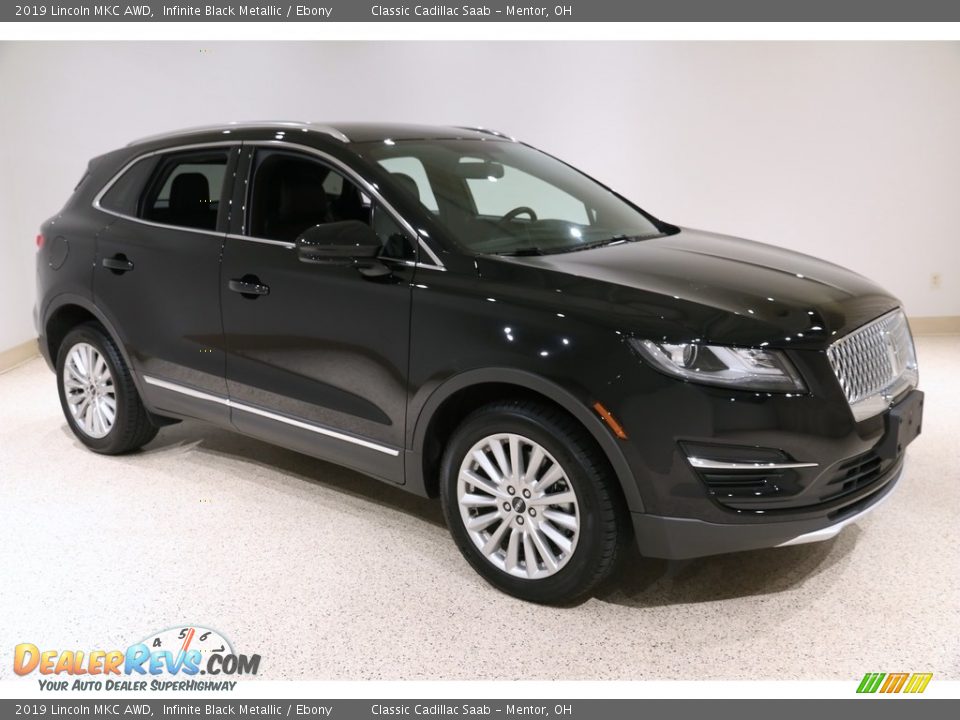 2019 Lincoln MKC AWD Infinite Black Metallic / Ebony Photo #1