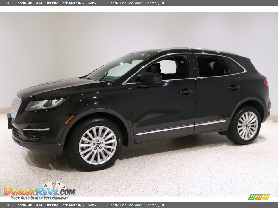 2019 Lincoln MKC AWD Infinite Black Metallic / Ebony Photo #3