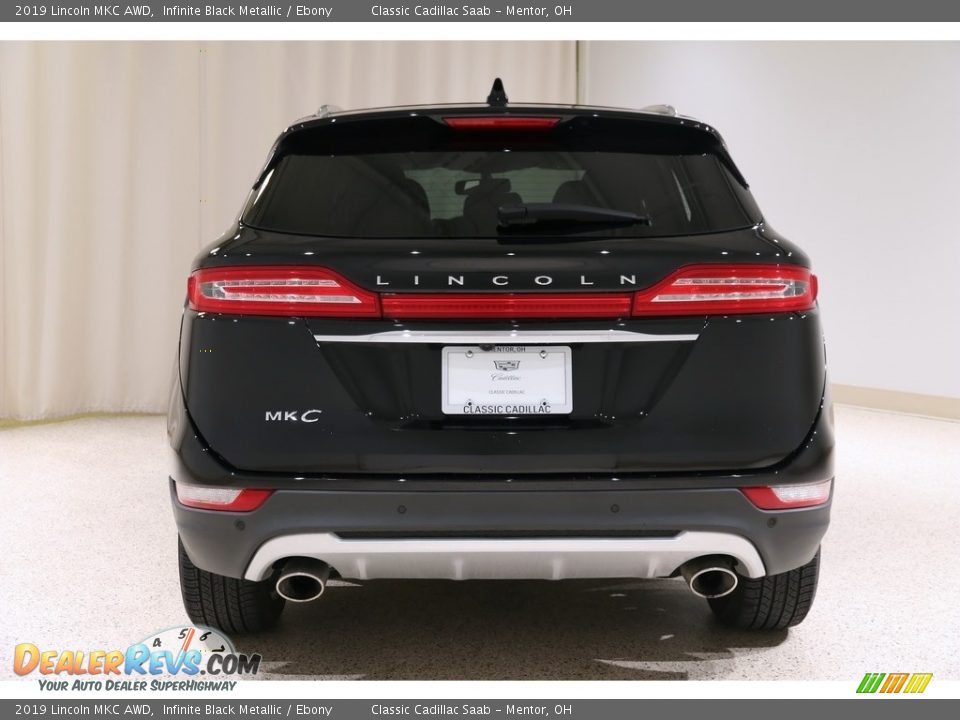 2019 Lincoln MKC AWD Infinite Black Metallic / Ebony Photo #20