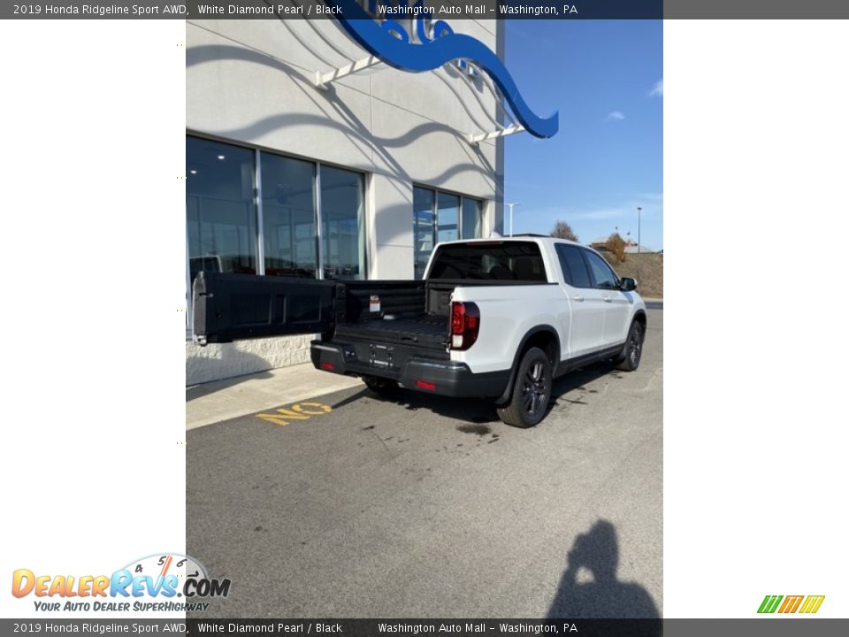 2019 Honda Ridgeline Sport AWD White Diamond Pearl / Black Photo #22