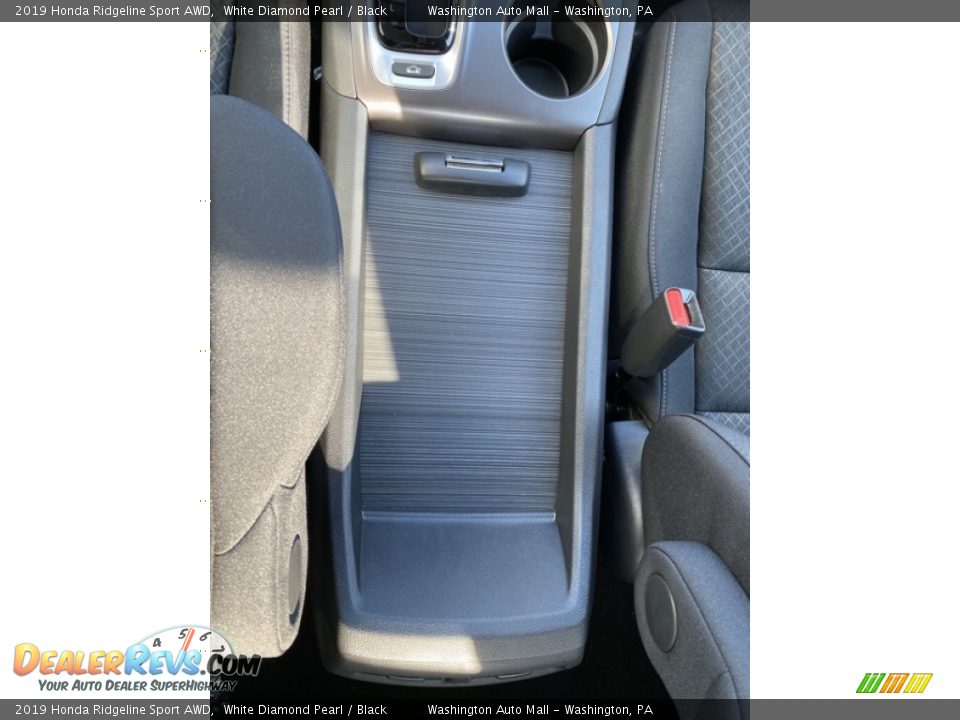 2019 Honda Ridgeline Sport AWD White Diamond Pearl / Black Photo #35