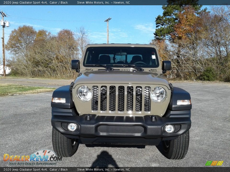 2020 Jeep Gladiator Sport 4x4 Gator / Black Photo #3