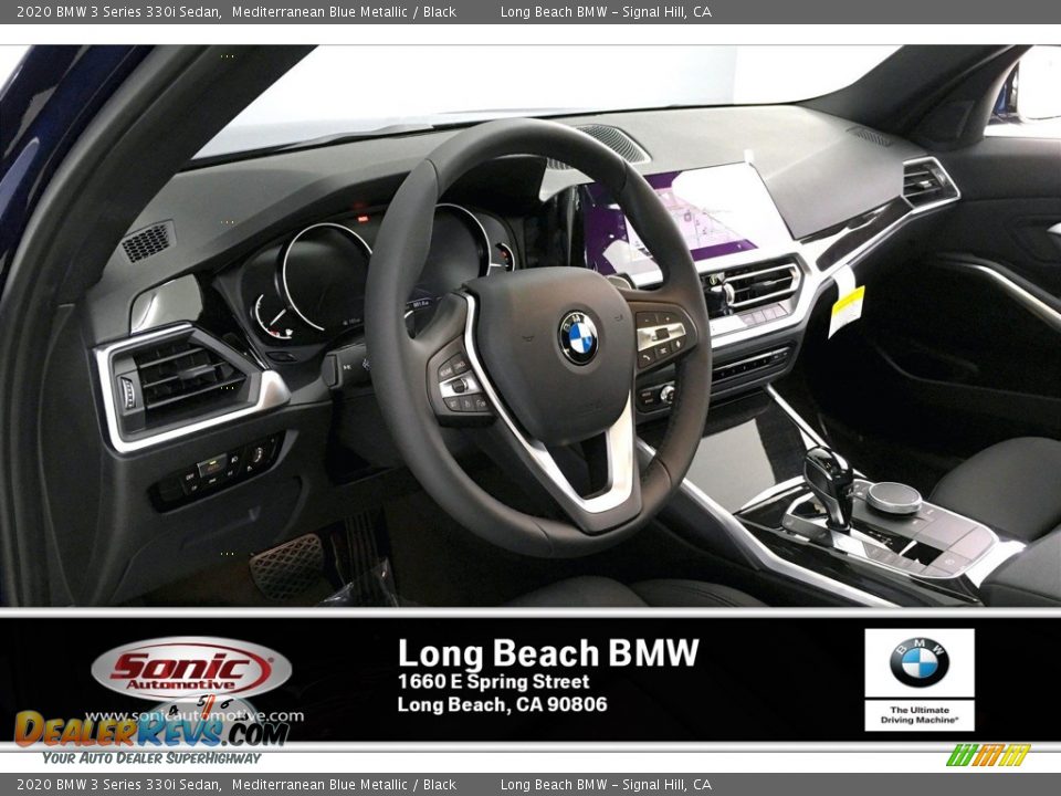 2020 BMW 3 Series 330i Sedan Mediterranean Blue Metallic / Black Photo #4