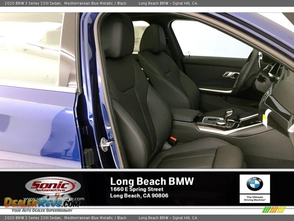 2020 BMW 3 Series 330i Sedan Mediterranean Blue Metallic / Black Photo #7