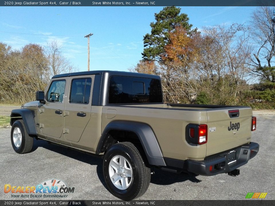 2020 Jeep Gladiator Sport 4x4 Gator / Black Photo #8