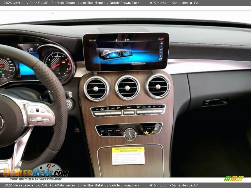 Controls of 2020 Mercedes-Benz C AMG 43 4Matic Sedan Photo #5
