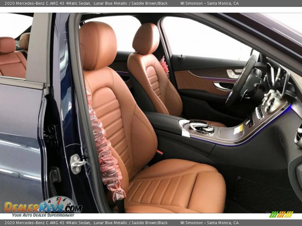 Front Seat of 2020 Mercedes-Benz C AMG 43 4Matic Sedan Photo #6