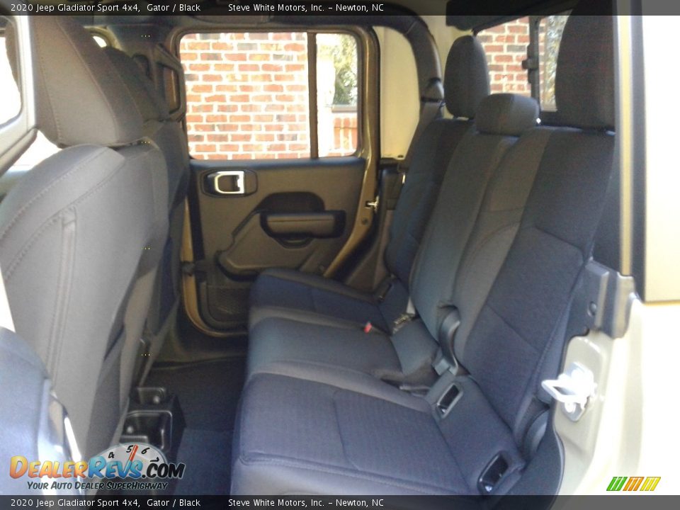 Rear Seat of 2020 Jeep Gladiator Sport 4x4 Photo #11