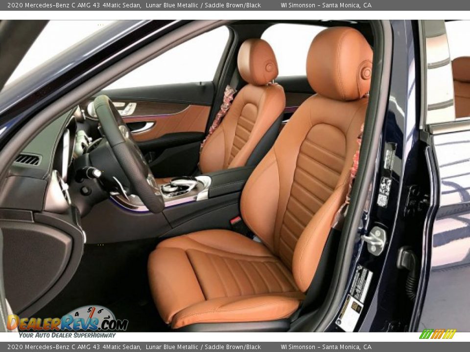 Saddle Brown/Black Interior - 2020 Mercedes-Benz C AMG 43 4Matic Sedan Photo #14