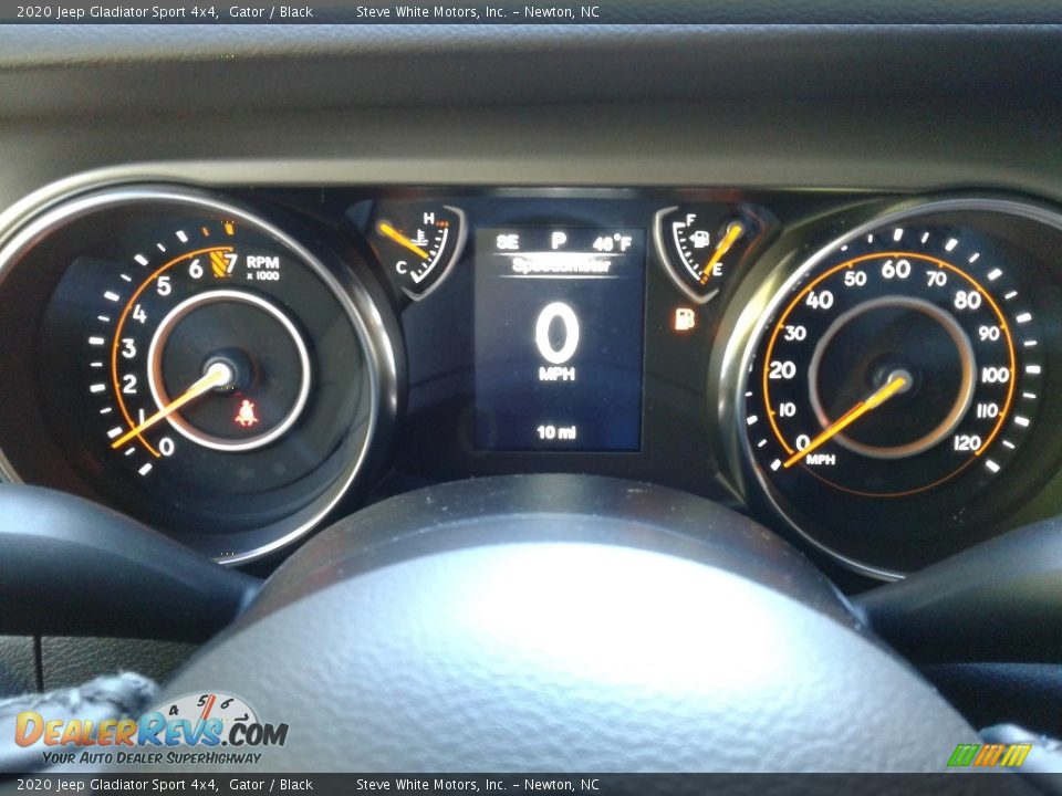 2020 Jeep Gladiator Sport 4x4 Gauges Photo #18