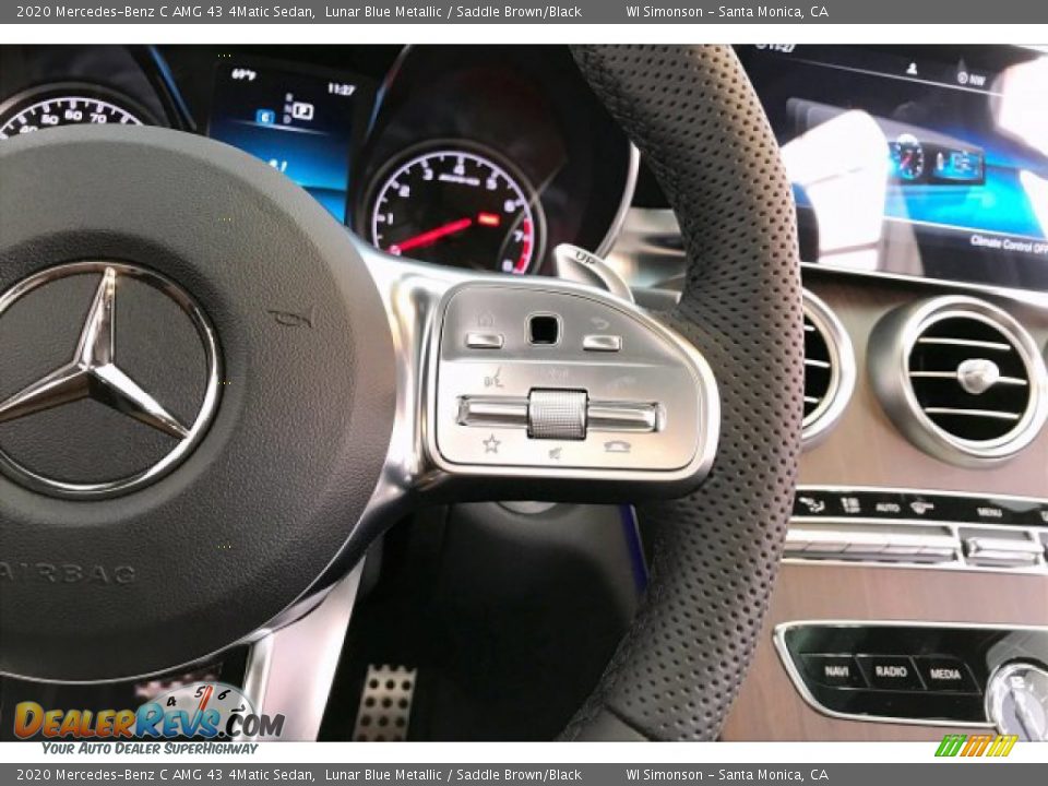 2020 Mercedes-Benz C AMG 43 4Matic Sedan Steering Wheel Photo #19