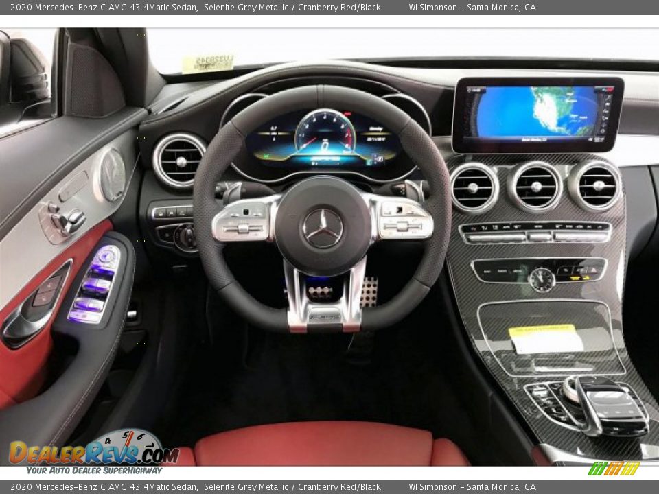 Dashboard of 2020 Mercedes-Benz C AMG 43 4Matic Sedan Photo #4