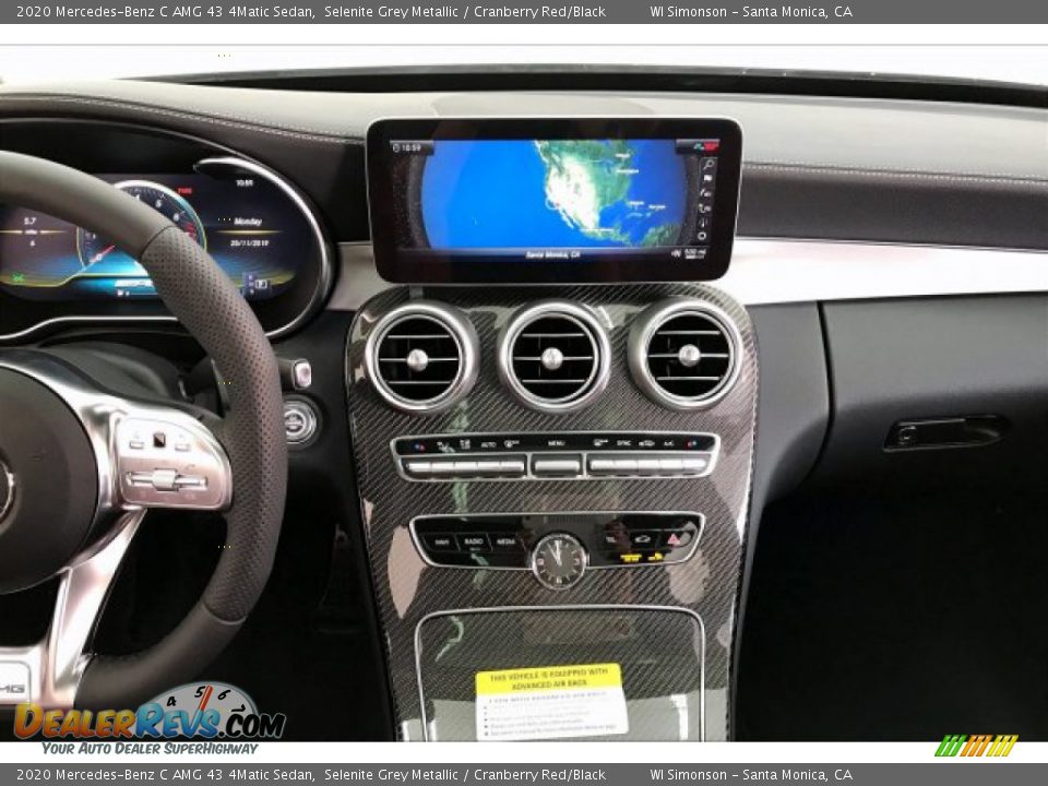 Controls of 2020 Mercedes-Benz C AMG 43 4Matic Sedan Photo #5