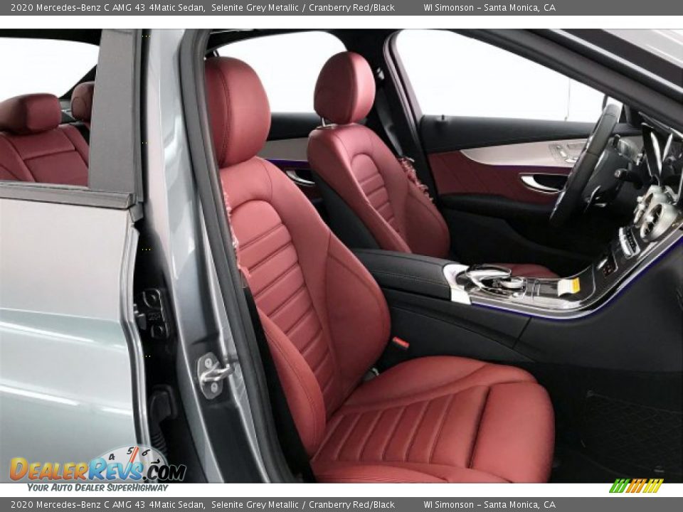 Front Seat of 2020 Mercedes-Benz C AMG 43 4Matic Sedan Photo #6
