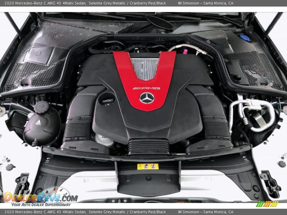 2020 Mercedes-Benz C AMG 43 4Matic Sedan 3.0 Liter AMG biturbo DOHC 24-Valve VVT V6 Engine Photo #9