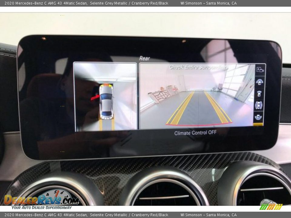 Controls of 2020 Mercedes-Benz C AMG 43 4Matic Sedan Photo #21