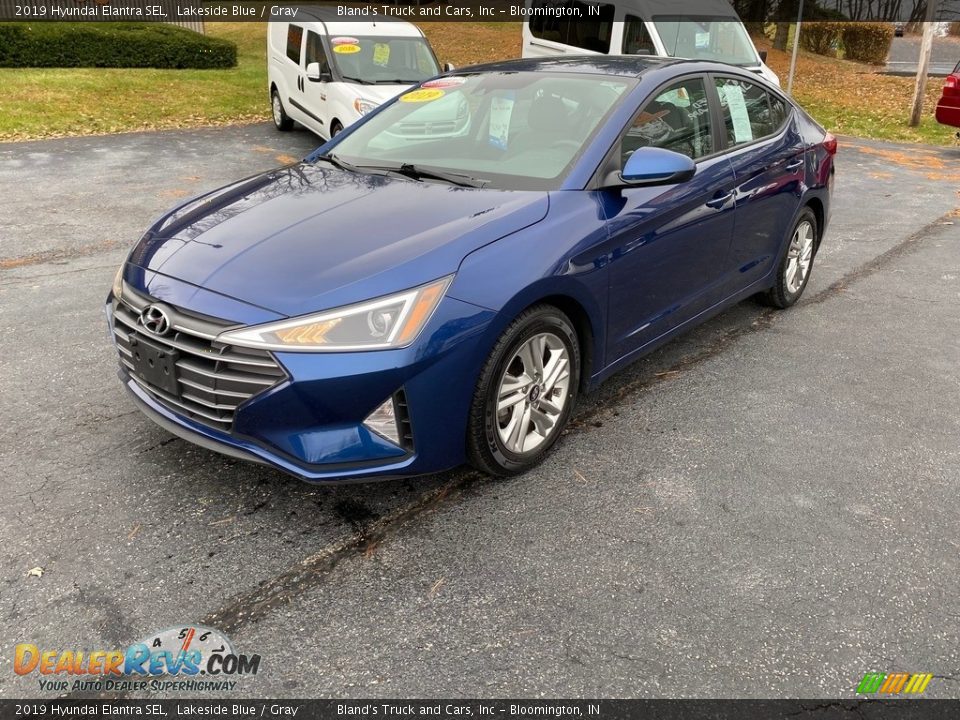 2019 Hyundai Elantra SEL Lakeside Blue / Gray Photo #2