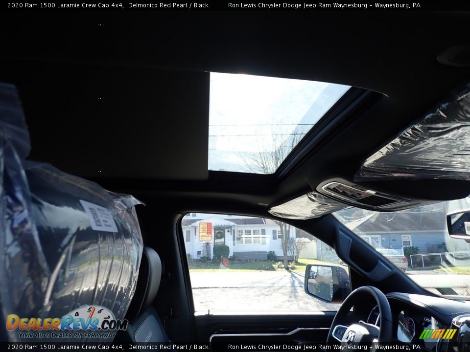 2020 Ram 1500 Laramie Crew Cab 4x4 Delmonico Red Pearl / Black Photo #12